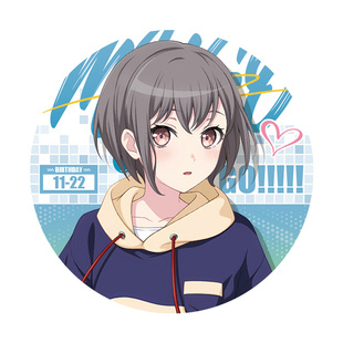 BanGDream!MyGO同人周边高松灯千早爱音要乐奈镭射碎玻璃徽章吧唧