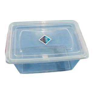 保鲜箱塑料食品级商用食物收纳盒大号厨房整理带盖PP材质透明冷冻