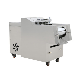 全自动切块机商用剁鲜鸡鸭鹅多功能电动切排骨神器食堂切冻肉丁机