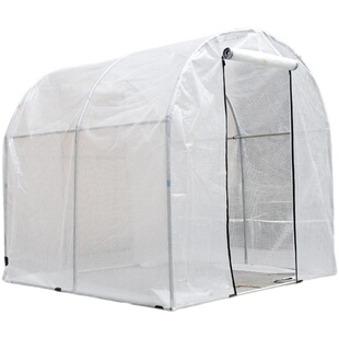 温室花房小花棚暖房家用大棚骨架防水阳台庭院钢管保温多肉遮雨阳