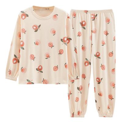 女韩版宽松大码长袖家居服套装