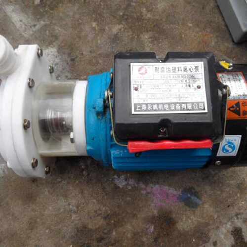 议价FS32X25-11 耐腐蚀塑料离心泵 0.75KW 220V维修