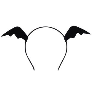 万圣节头饰天使翅膀发夹边夹刘海夹蝙蝠翅膀发箍发卡头箍发饰发窟