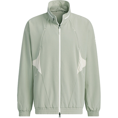 阿迪达斯男士梭织立领休闲外套