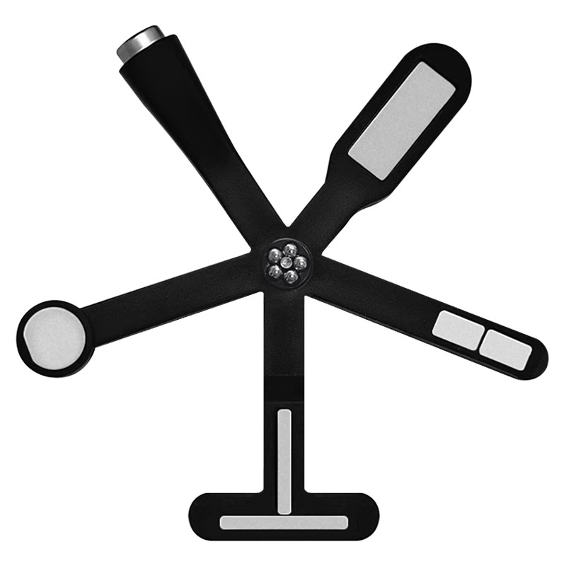 美甲五角星大磁铁猫眼强力雪茄吸铁石十字架金箍棒磁石六合一工具