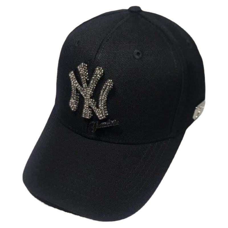 帽mlb黑钻mlb黑钻帽ny潮牌情侣帽