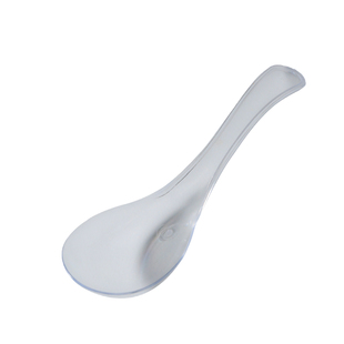 一次性勺子塑料汤勺快餐外卖冰粉甜品勺调羹汤匙商用单独包装餐具