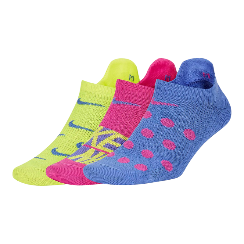 Nike/耐克正品夏季新品女袜运动训练休闲短袜三双装SK0042
