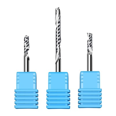 德国卡浦单刃螺旋铣刀雕刻机刀具