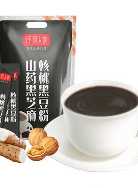 怀府人家黑芝麻核桃山药粉