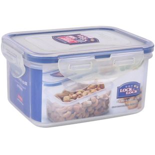 正品乐扣乐扣保鲜盒lock冰箱收纳盒子密封盒便当盒 HPL806 350ml