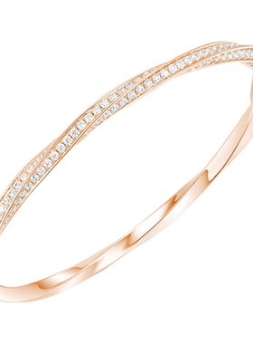 GXIAOXIAO气质高级感扭纹手镯