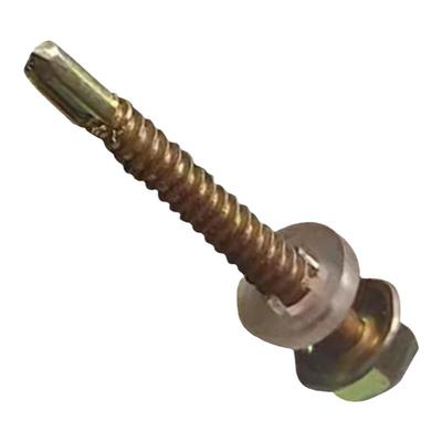 自攻螺丝外六角钻尾螺钉彩钢瓦专用螺丝燕尾丝瓦钉铁皮燕尾丝彩色