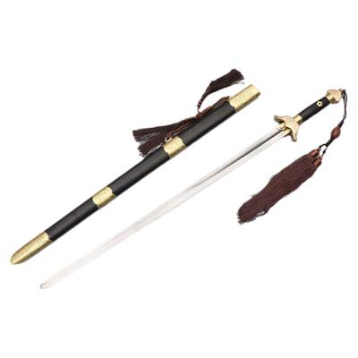 太极剑高档牡丹不锈钢半龙泉千古
