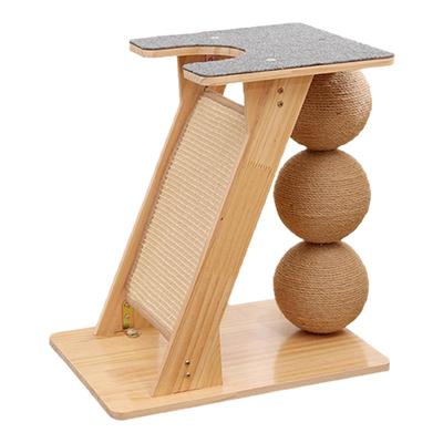 ucat猫爬架猫窝一体猫抓柱