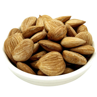 野生源承德炒杏仁熟甜杏仁原味长城大扁特产天然干果新货零添加