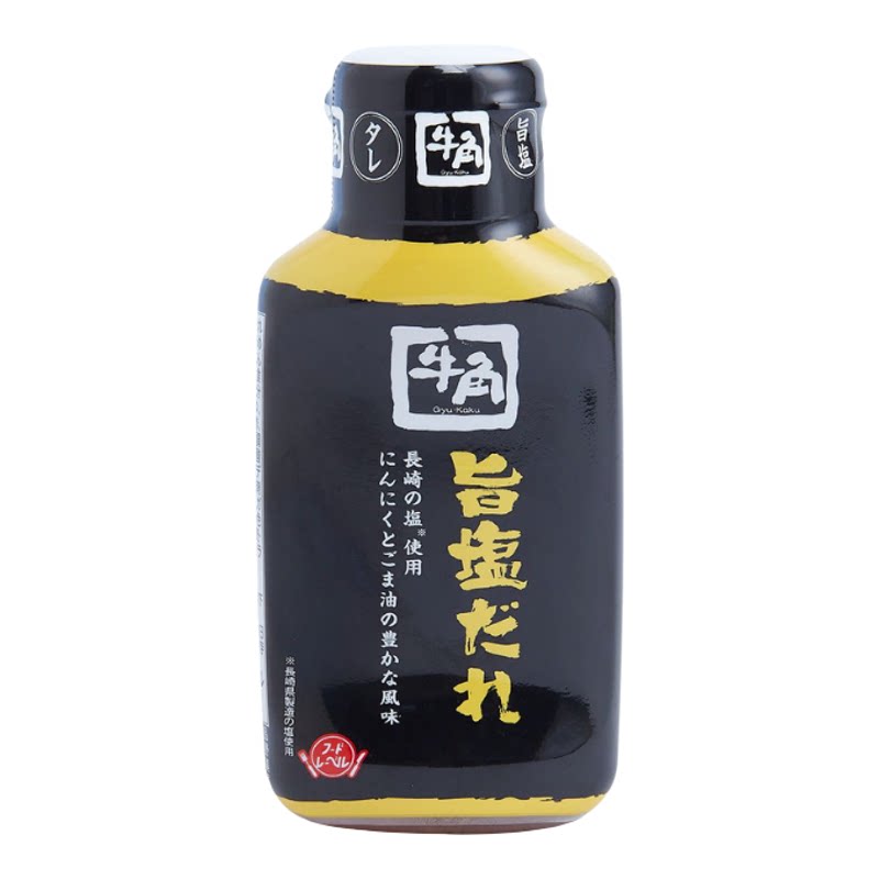牛角盐味烧肉酱汁厨房家用调味酱料210g下饭酱料瓶装美味蘸酱特色