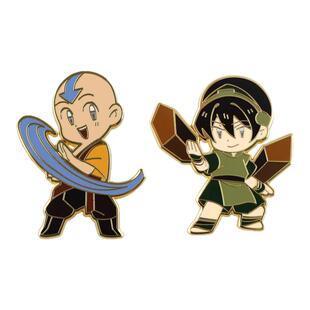 降世神通气宗北方拓芙胸针安昂胸章祖寇王子动画周边金属徽章