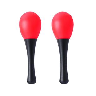 小沙锤婴儿红色宝宝手抓握听力追视训练玩具沙蛋摇铃球益智早教听