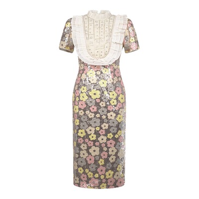 修身礼服裙夏季新款女装法式