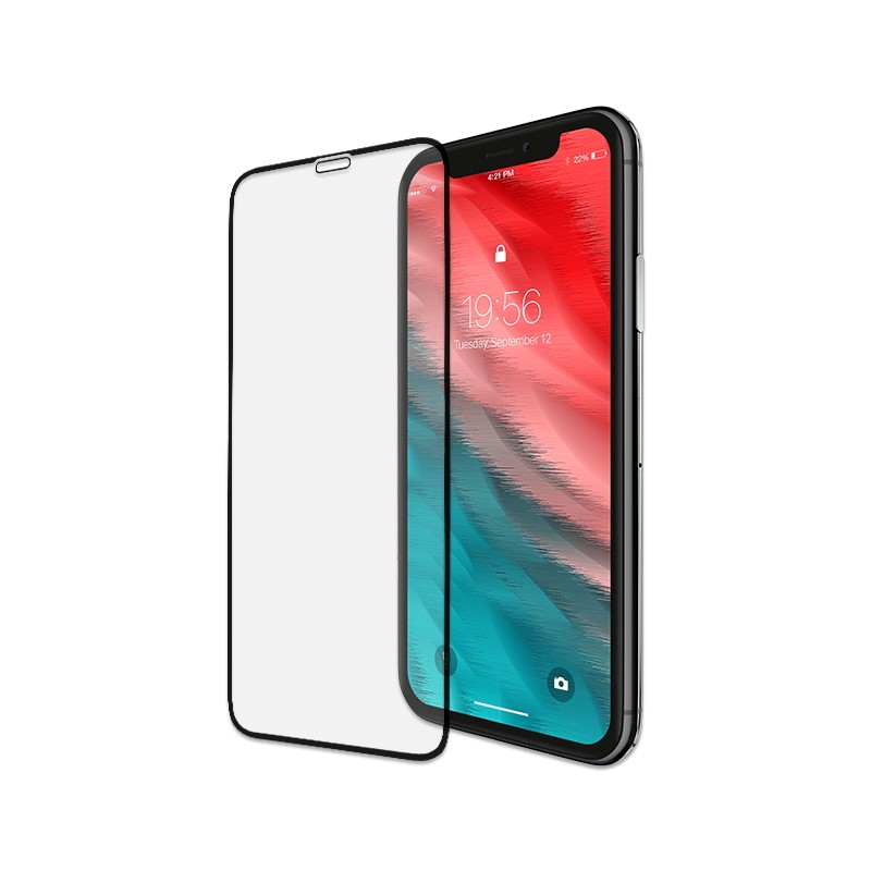 新怡 iphoneXS全屏钢化膜适用苹果11手机12PRO全屏玻璃膜13高清膜