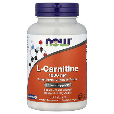 Now诺奥L-Carnitine左旋肉碱氨基酸能量健身帮助