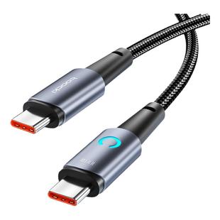 toocki图奇Typec数据线适用华为oppo超级充电线器6A闪充100W安卓荣耀小米vivo手机车载加长PD车充线平板iPad