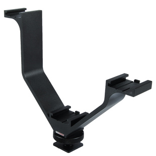 唯卓仕 VL-125三头冷靴座单反微单相机支架热靴座1/4螺丝接口外接闪光灯补光灯麦克风扩展底座转接架摄影配件