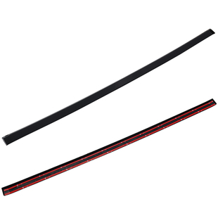 适用于12-18款路虎揽胜极光尾门后标饰条后玻璃黑化装饰条改装件