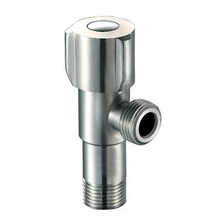 角阀304不锈钢阀门开关 水 家用冷热水三角阀加长4分全铜三通角阀