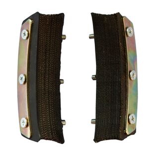 电工脚扣配件脚扣皮防滑橡胶皮条加厚小胶片脚蹬爪皮月牙皮长胶条