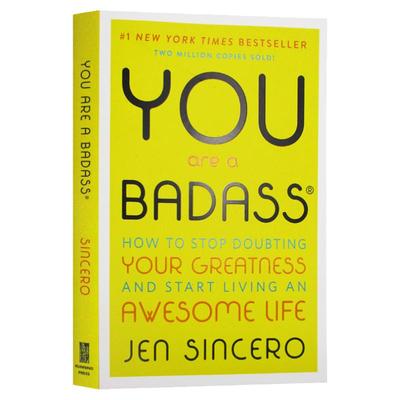 正版 You Are a Badass你是个惯犯 如何停止怀疑自身的优点和展开美好的人生