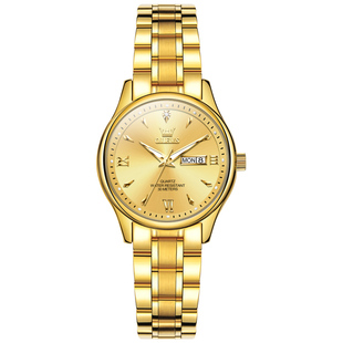 瑞士正品牌名女士手表女18k金色机械表2025新款防水女款名表十大