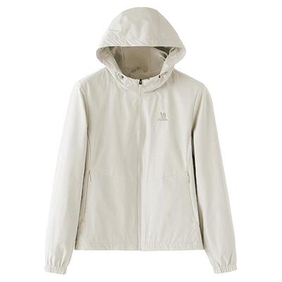 骆驼运动登山服外套女士2026春秋连帽夹克户外防风防水休闲茄克男