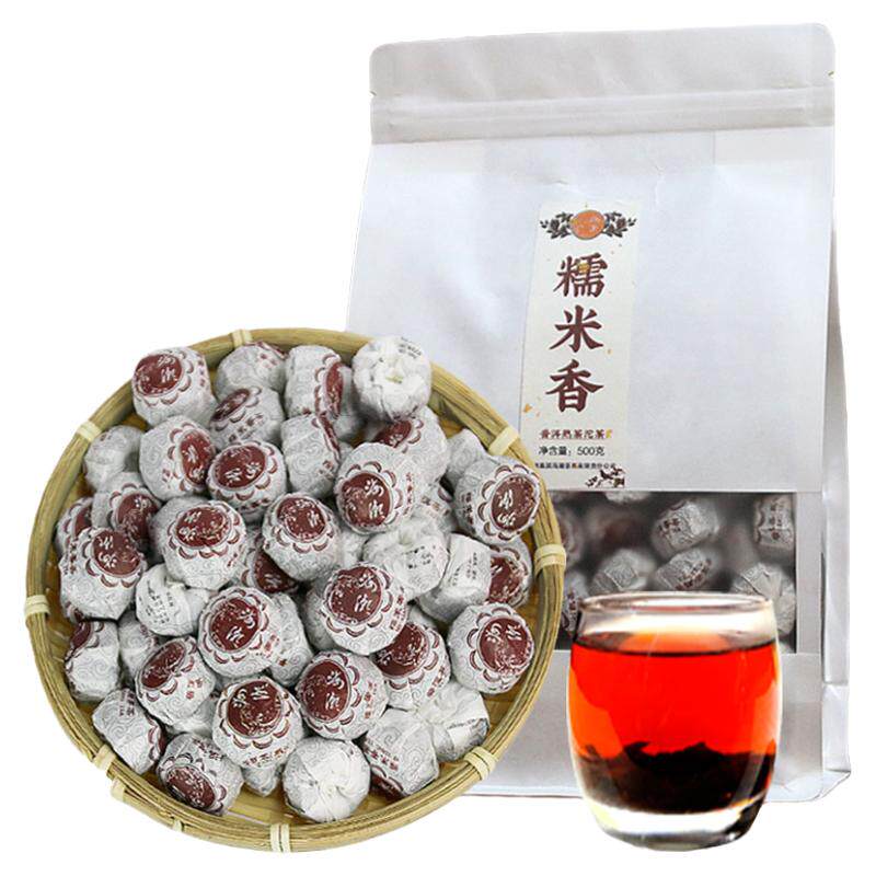 云南海潮普洱熟茶糯香小沱浓香型