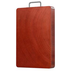 进口铁木砧板抗菌防霉家用切菜板实木粘板厨房案板整木加厚刀钻板