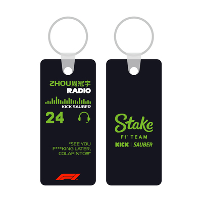 [F1]车队语音铝片钥匙扣全新版面