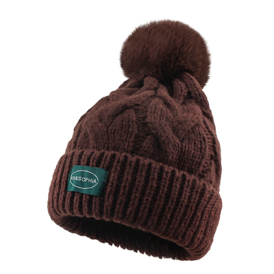 ROUIIEFAO毛线帽户外休闲男女冬