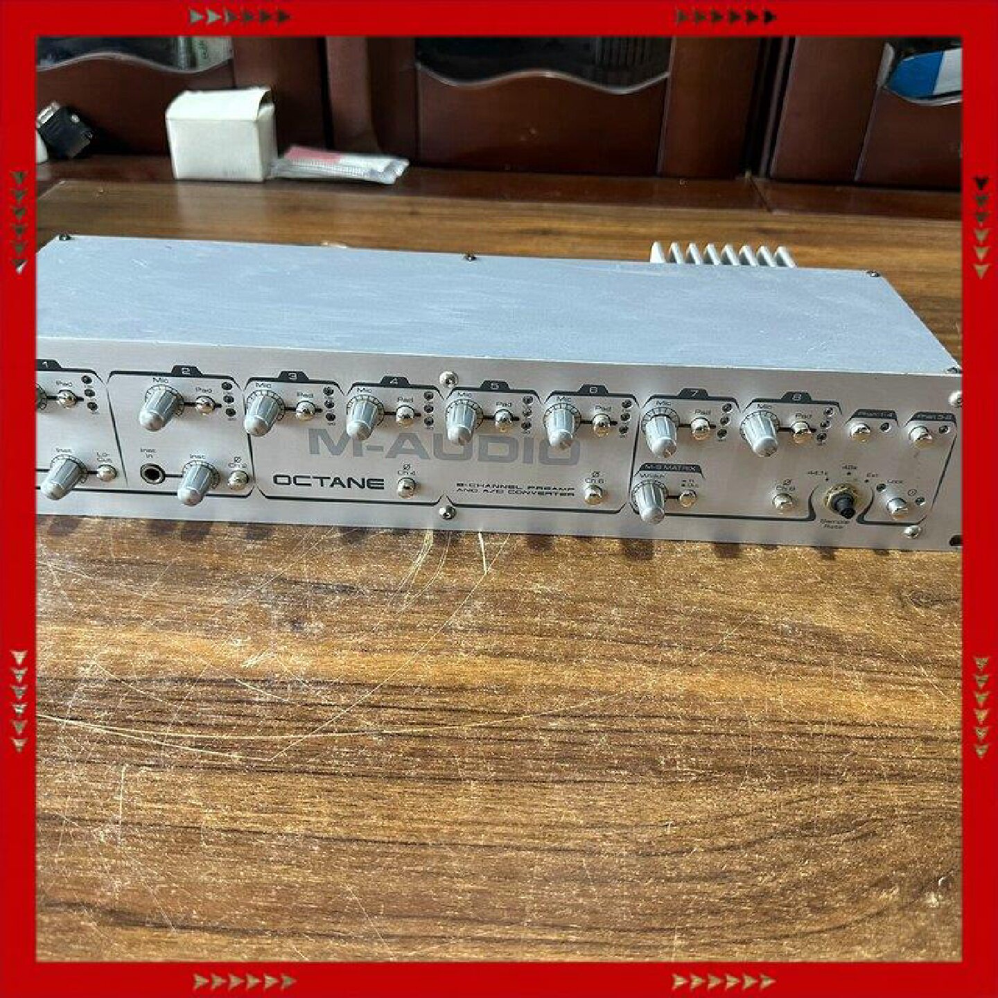 【问价】M-AUDIO OCTANE话放 8通道话放，没有电源线图片