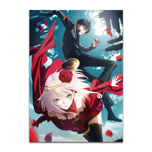 动漫宿命回响背胶自粘海报墙贴纸周边命运朝雏磔人宿舍寝室装饰贴