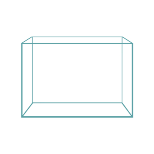 金晶五线超白缸玻璃定制大小型水族鱼缸定做客厅造景水草缸乌龟缸
