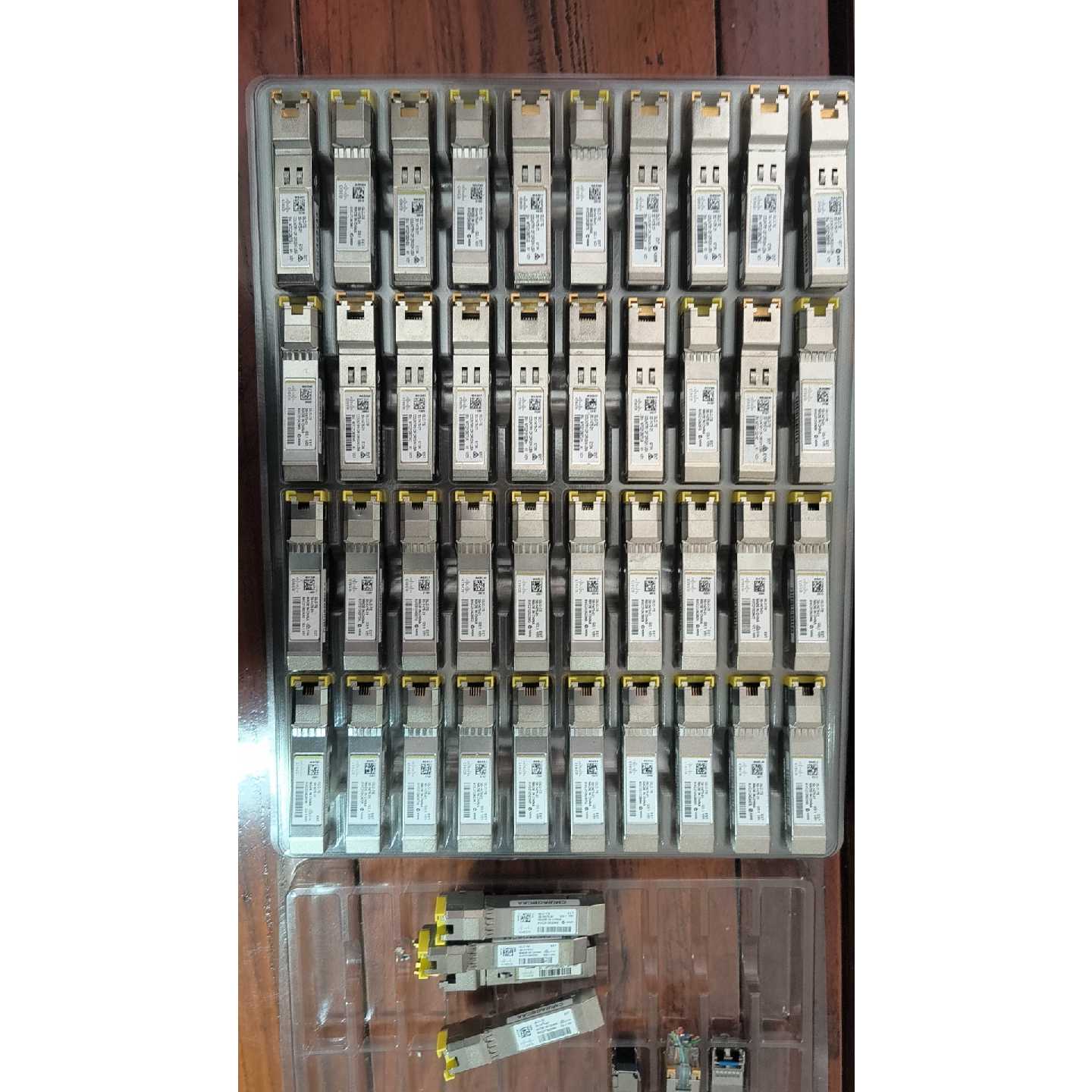 思科/Cisco GLC-TE千兆电口模块,成色如图,数量4