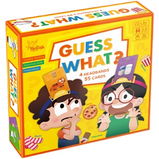 Yaofish你猜怎么着GuessWhat儿童桌游你比我猜亲子玩具益智游戏