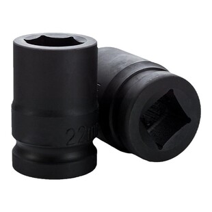 1/2短套筒小风炮套筒锂电动风动六角气动4厘米加厚套头大飞8-36mm