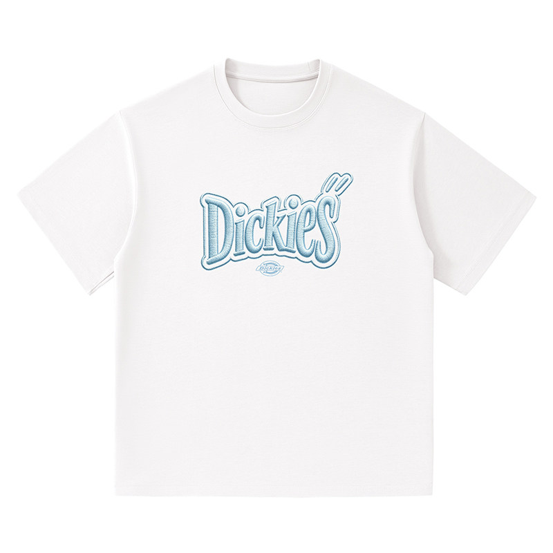 Dickies白色纯棉抗菌短袖T恤