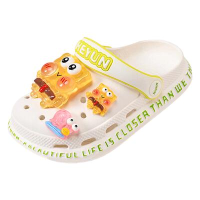 2025夏款儿童EVA洞洞鞋软底舒适