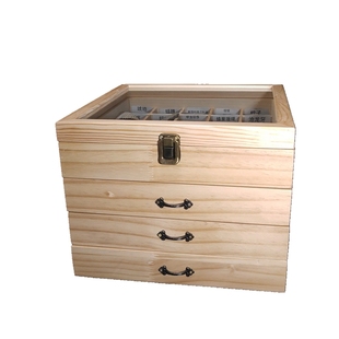 100种古生物化石天然狼鳍鱼动物植物三叶虫菊石琥珀标本礼盒套装