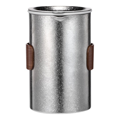 纯钛旅行茶具套装带盖鹰嘴双层泡茶器多功能户外便携式露营快客杯