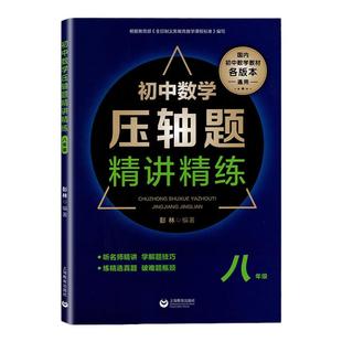 初中数学压轴题精讲精练 八年级 初二数学专项训练练习题刷题知识大全难度大题题库解题技巧上下一册中考冲刺提升资料辅导书彭林