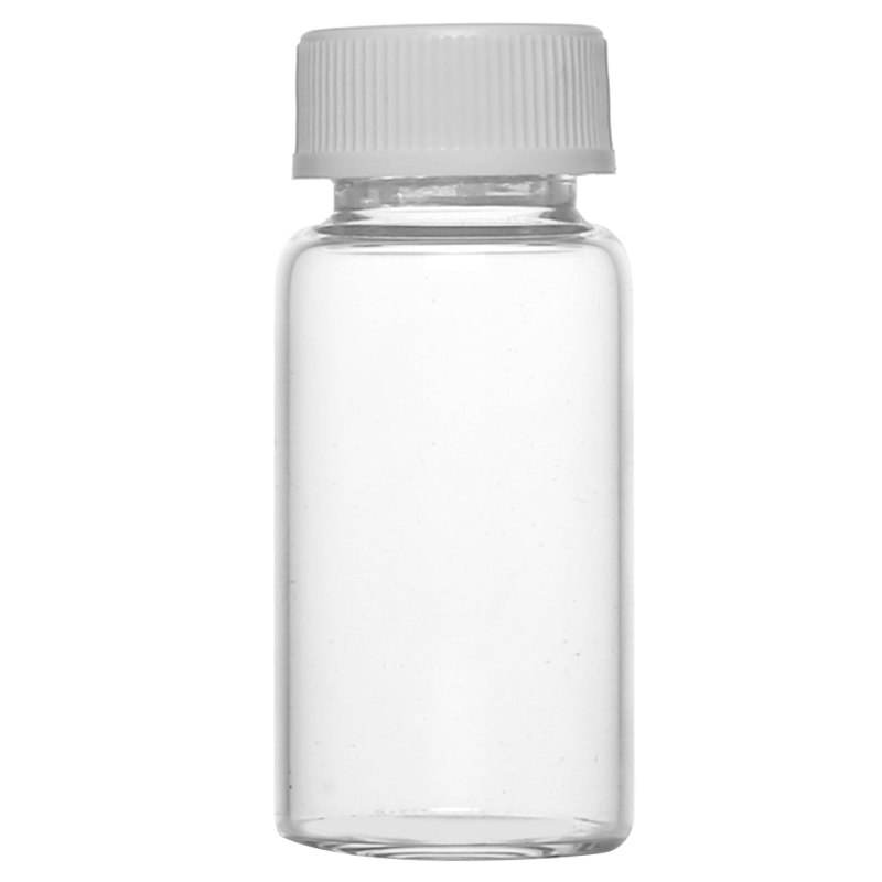 玻璃样品瓶 3/5/10/15/20/30/40/50ml 实验室透明棕色螺口试剂瓶